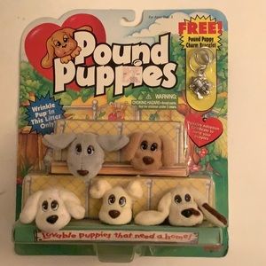 Vintage Pound Puppies by Galoob